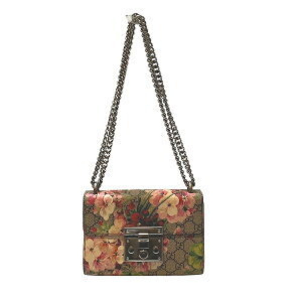 Gucci Supreme Chain Bag Flora Shoulder GG - Picture 2 of 8